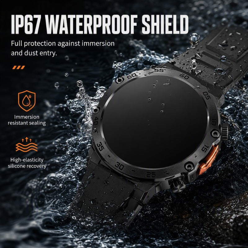 📢📢40% RABATT !!⏰Multifunktionale Outdoor-Smartwatch für Sport und Fitness