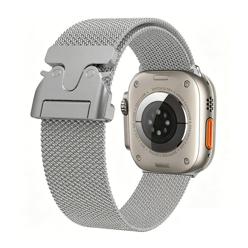⌚✨ Milanaise Armband für Apple Watch – Edelstahl Magnetverschluss Ersatzarmband für Series 10, Ultra, SE