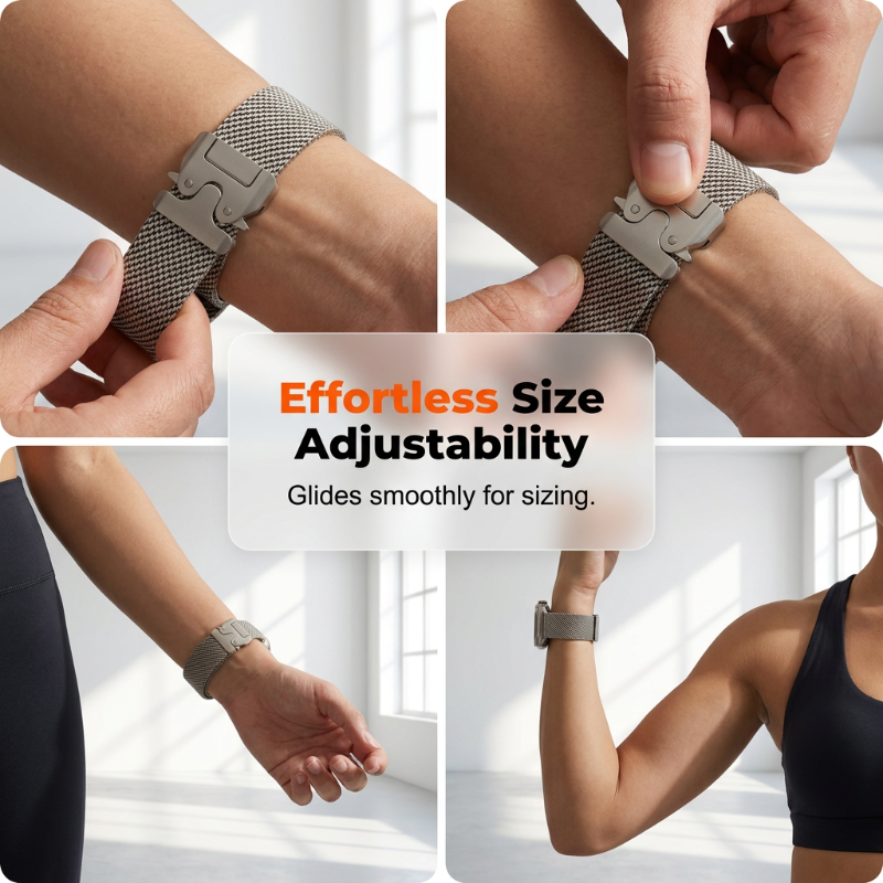 ⌚✨ Milanaise Armband für Apple Watch – Edelstahl Magnetverschluss Ersatzarmband für Series 10, Ultra, SE