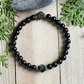 🖤 Facettiertes Obsidian-Armband – Eleganter Glücksbringer für Wohlstand & positive Energie ✨