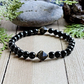 🖤 Facettiertes Obsidian-Armband – Eleganter Glücksbringer für Wohlstand & positive Energie ✨