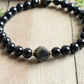 🖤 Facettiertes Obsidian-Armband – Eleganter Glücksbringer für Wohlstand & positive Energie ✨