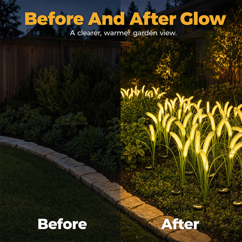 🔥 Nur für kurze Zeit: 2 kaufen, 1 gratis🌾 Solar-Gartenleuchte im Ziergras-Design – Wasserdichte LED-Stecklampe für Rasen, Garten & Terrasse
