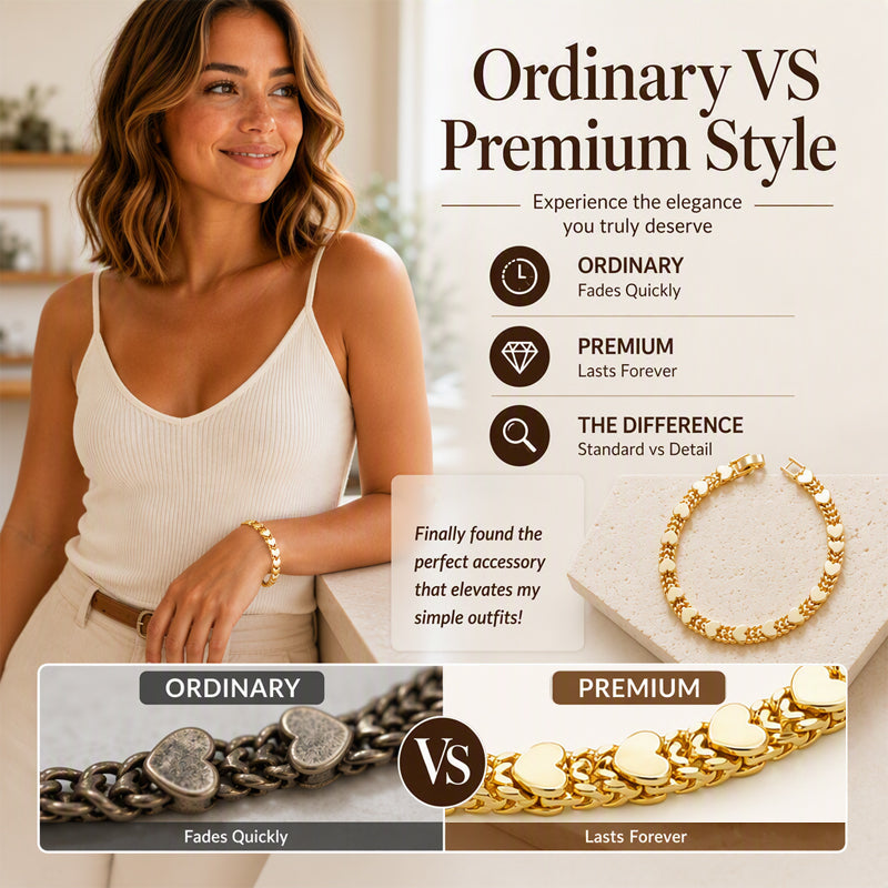 💗 50 % Rabatt! Elegantes Herz-Armband – Ein besonderes Schmuckstück, das Sie sich einfach selbst gönnen dürfen ✨