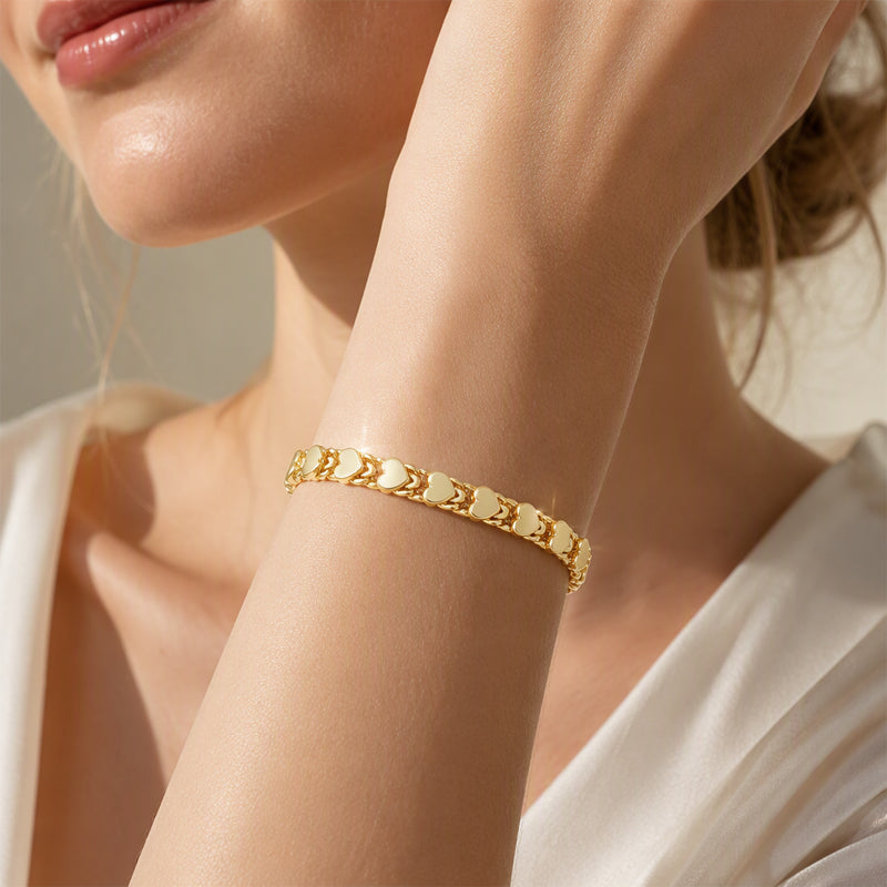 💗 50 % Rabatt! Elegantes Herz-Armband – Ein besonderes Schmuckstück, das Sie sich einfach selbst gönnen dürfen ✨