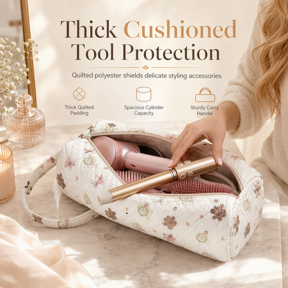 💇‍♀️ 50 % Rabatt! Haarstyling Organizer Tasche – Praktische Aufbewahrung für Föhn, Lockenstab & Glätteisen