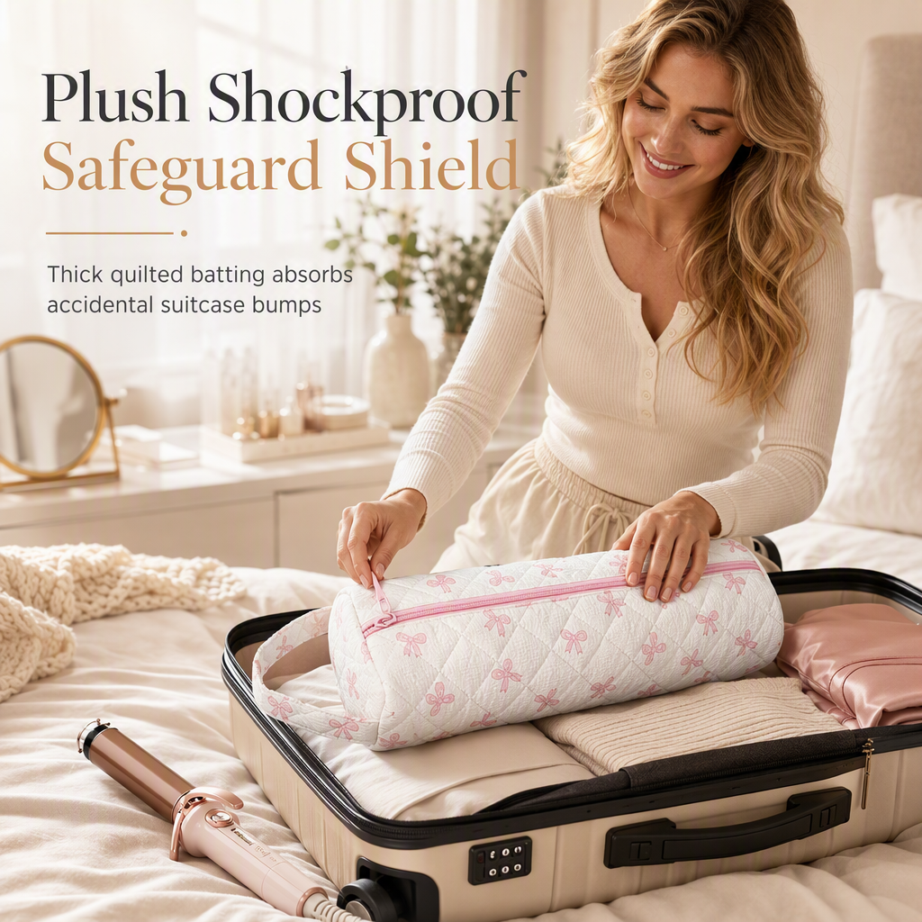 💇‍♀️ 50 % Rabatt! Haarstyling Organizer Tasche – Praktische Aufbewahrung für Föhn, Lockenstab & Glätteisen