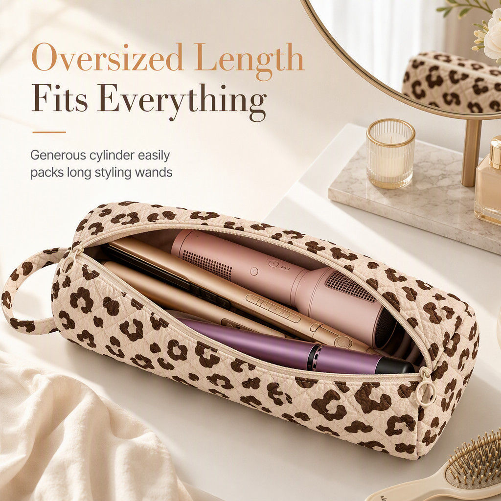 💇‍♀️ 50 % Rabatt! Haarstyling Organizer Tasche – Praktische Aufbewahrung für Föhn, Lockenstab & Glätteisen