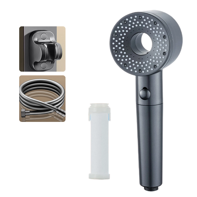 🔥 50 % Rabatt! 🚿 Hochdruck-Duschkopf mit Filter – 5 Strahlarten, wassersparende Handbrause
