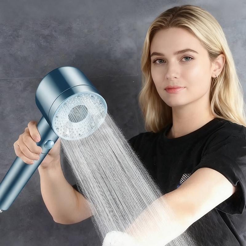 🔥 50 % Rabatt! 🚿 Hochdruck-Duschkopf mit Filter – 5 Strahlarten, wassersparende Handbrause