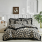 🛏️ 50 % Rabatt! Bettwäsche-Set mit Leopardenmuster & Rüschen – Stilvoller Bettbezug mit Kissenbezügen für ein besonderes Schlafzimmer