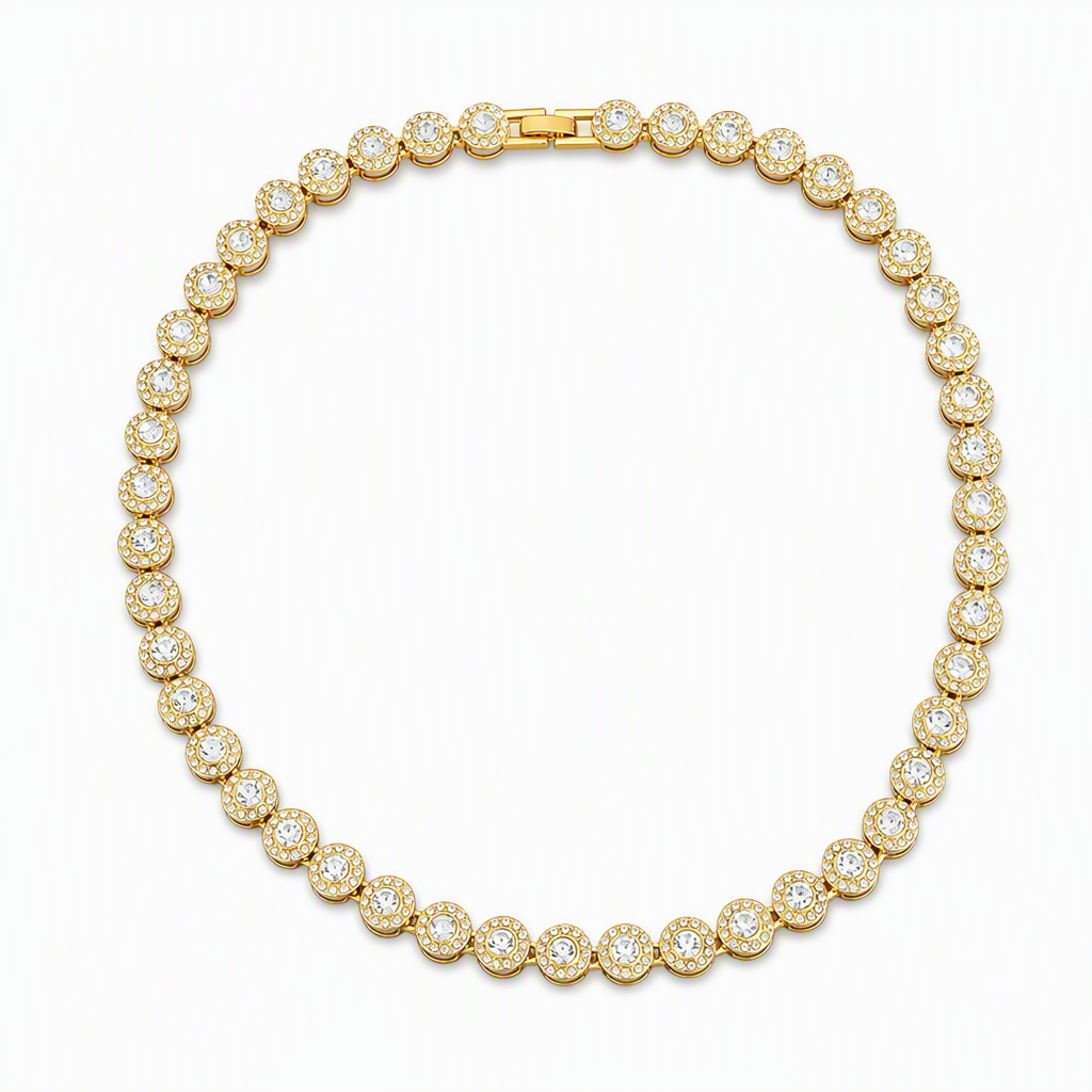 💎 50 % Rabatt! Herren Strass-Halskette – Funkelnde Kristallkette mit markantem Design für einen stilvollen Look