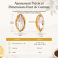💎 50 % Rabatt! Elegante Zirkonia-Ohrringe – Funkelnder Schmuck mit zeitlosem Design ✨