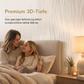 🏠 50 % Rabatt! Selbstklebende Vliestapete mit 3D-Streifenstruktur – Verdickte Wandtapete, 53 cm × 1 m