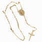 ✝️ 50 % Rabatt! Vintage Kreuzkette mit Marienanhänger – Goldfarbener eleganter Schmuck für den Alltag