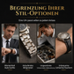 🎁 50 % Rabatt! 6-teiliges Uhren-Set für Herren – Elegante Armbanduhr mit Edelstahlarmband in Geschenkbox