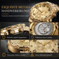 🎁 50 % Rabatt! 6-teiliges Uhren-Set für Herren – Elegante Armbanduhr mit Edelstahlarmband in Geschenkbox