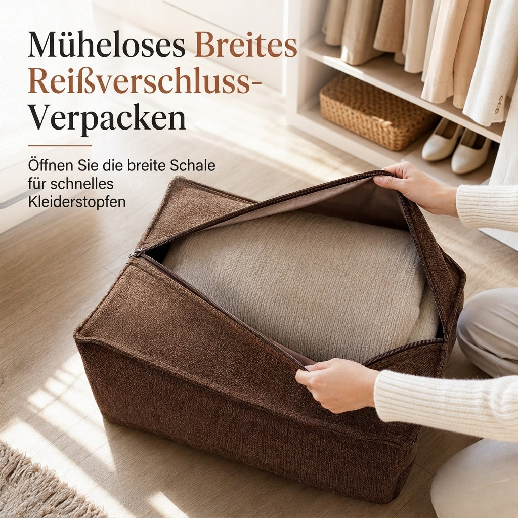 📢 50% RABATT! 🛋️ Sitzsackhülle ohne Füllung – waschbar & DIY-befüllbar mit alten Kleidern, für Wohnzimmer & Aufbewahrung