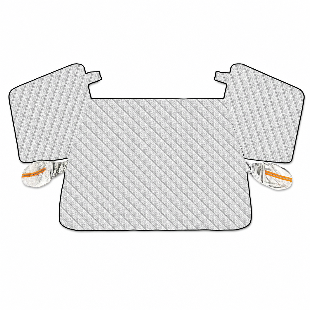 ⏳Zeitlich begrenztes Angebot⏳ Verdickte magnetische Auto-Frontscheiben-Schneedecke Halbabdeckung für Winter-Frontscheiben für Limousinen und SUVs
