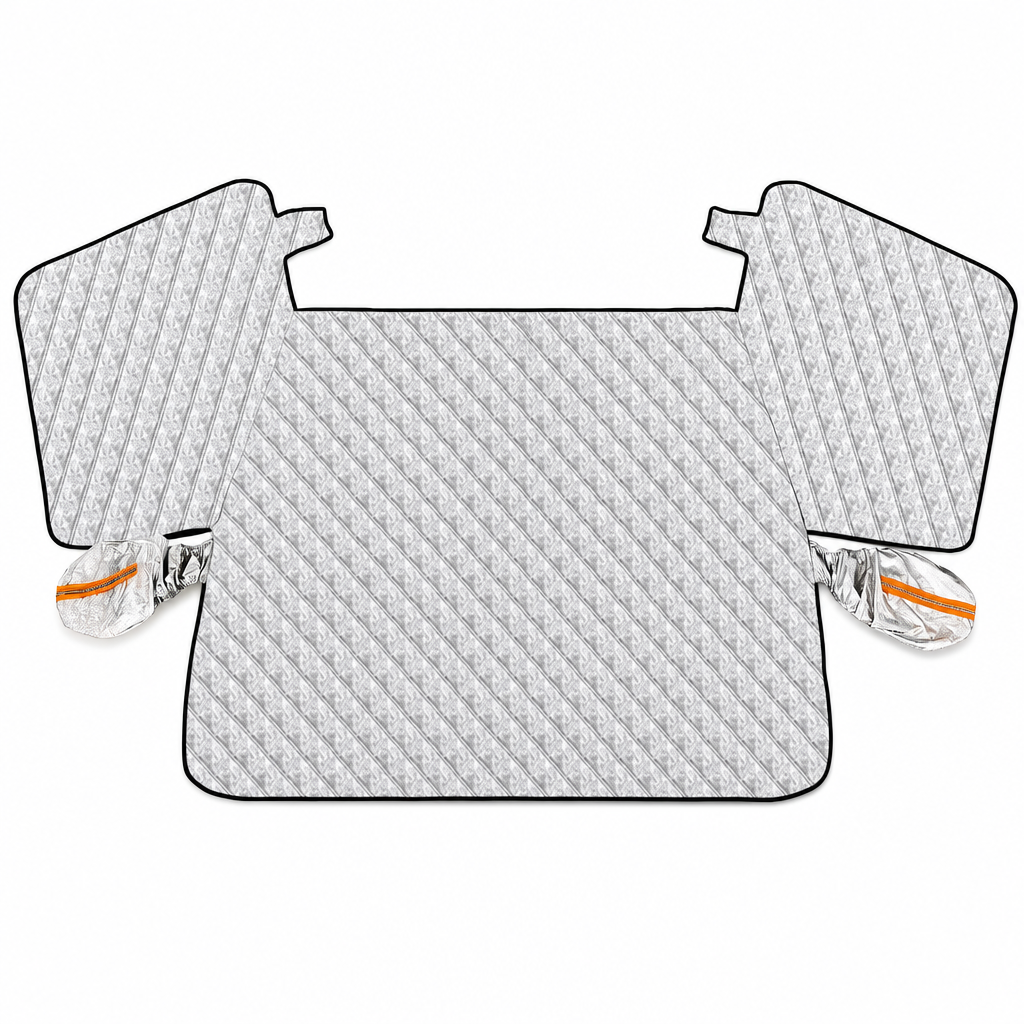 ⏳Zeitlich begrenztes Angebot⏳ Verdickte magnetische Auto-Frontscheiben-Schneedecke Halbabdeckung für Winter-Frontscheiben für Limousinen und SUVs