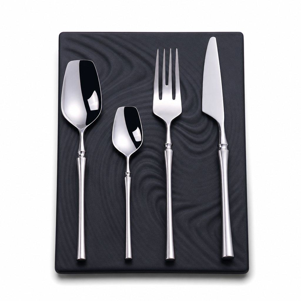 🍴 50% RABATT! ✨ Edelstahl-Besteckset – 304 Steel, 5 Finishes & 4/24 Teile ✨