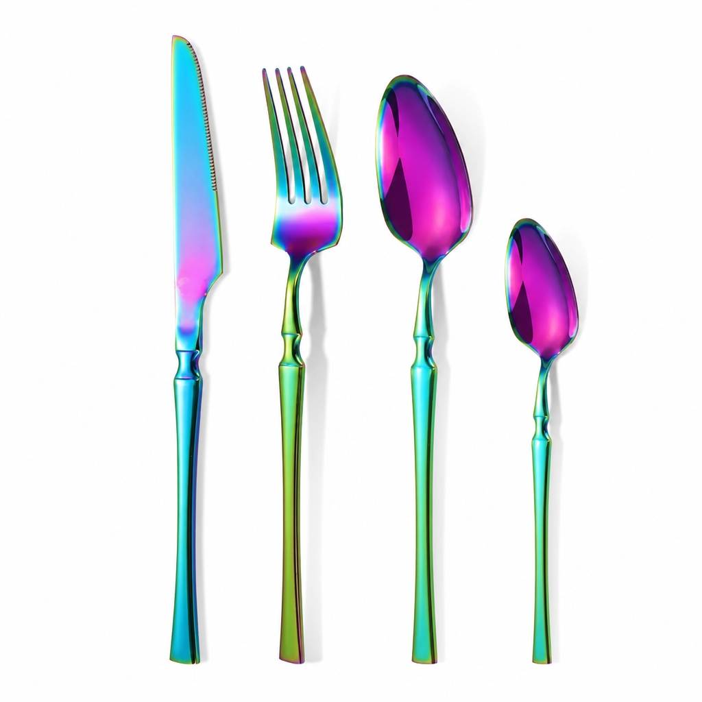 🍴 50% RABATT! ✨ Edelstahl-Besteckset – 304 Steel, 5 Finishes & 4/24 Teile ✨
