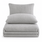 🔥50 % RABATT 🛏️ Verdicktes Spannbettlaken aus Halb-Fleece für Herbst & Winter – einfarbig, extra warm & kuschelig