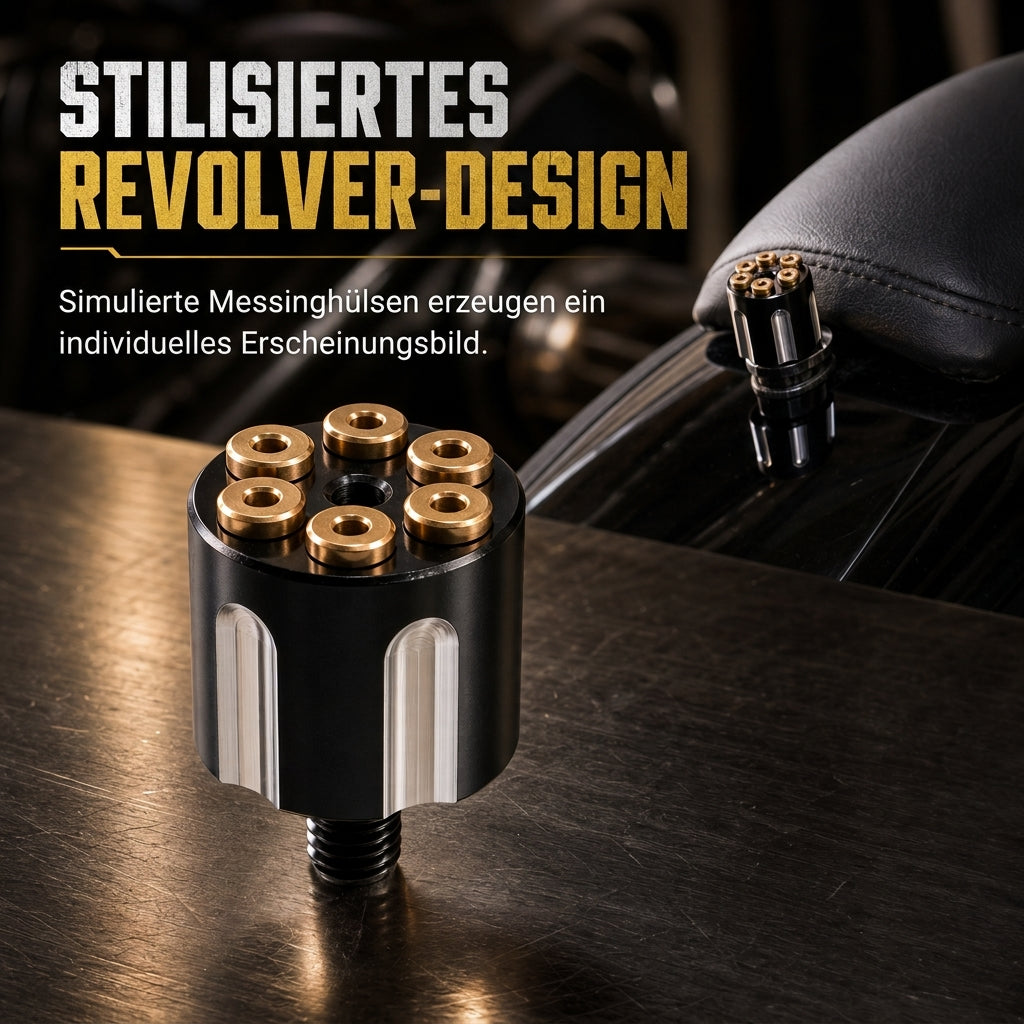 🏍️ CNC Schnellverschluss-Sitzschraube – 6 mm Aluminium, werkzeugloser Sitzbank-Bolzen