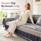 50% RABATT! 🛋️ Sofakissen mit europäischem Blumenmuster & Volant – romantisch & dekorativ für Couch & Sessel