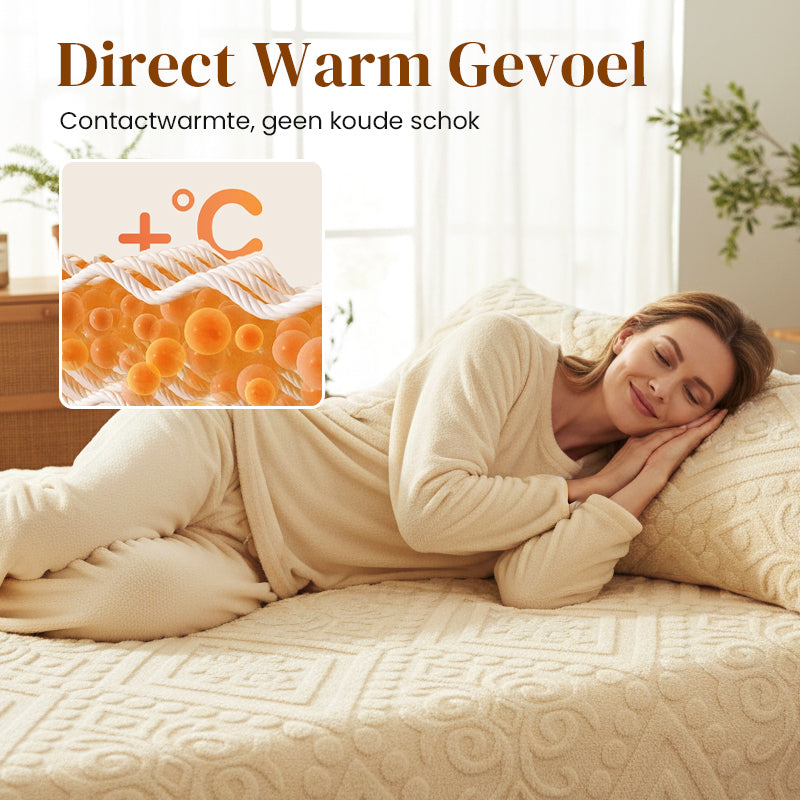 🧸 50% RABATT! 🛏️ 360°-Rundum-Spannbettlaken aus Plüsch-Strick – dehnbar & kuschelig weich für jede Matratze