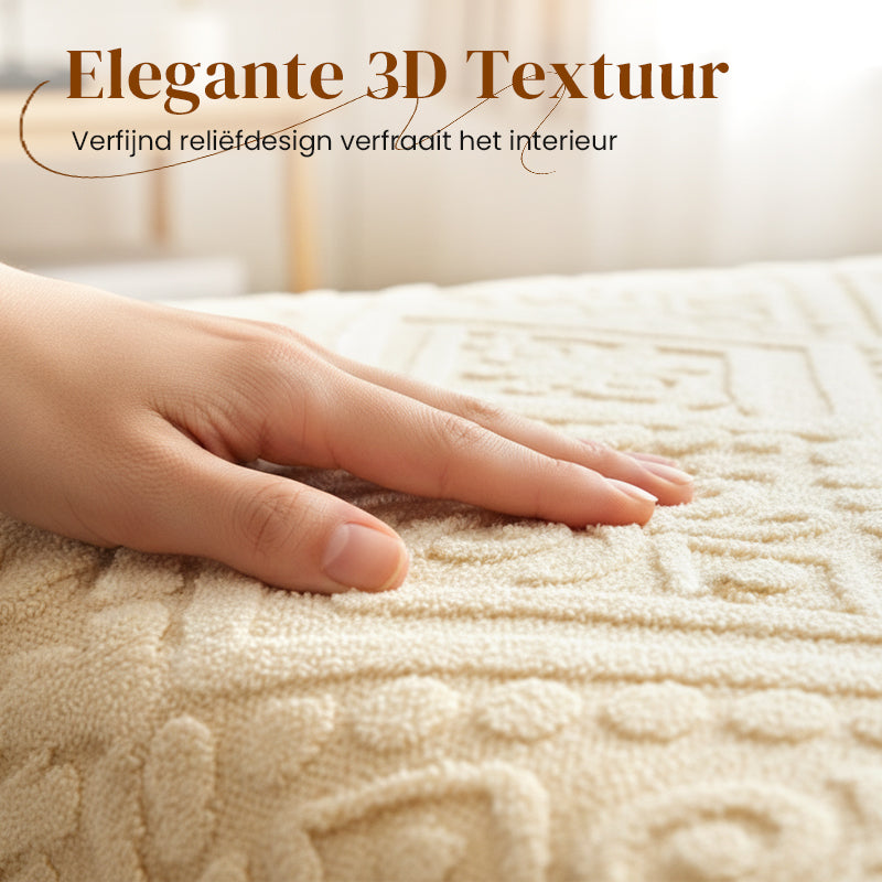 🧸 50% RABATT! 🛏️ 360°-Rundum-Spannbettlaken aus Plüsch-Strick – dehnbar & kuschelig weich für jede Matratze