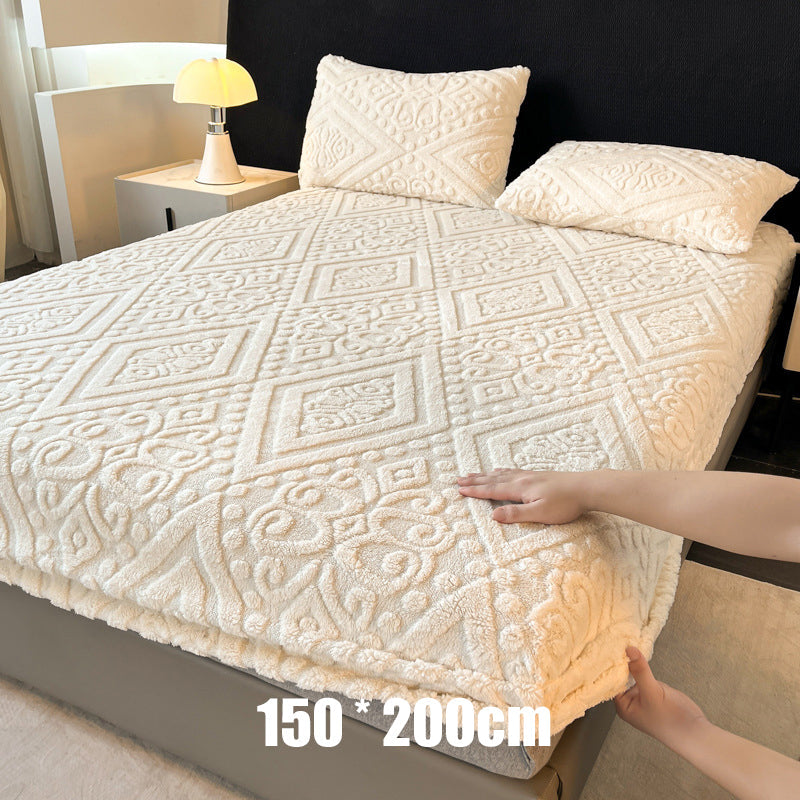 🧸 50% RABATT! 🛏️ 360°-Rundum-Spannbettlaken aus Plüsch-Strick – dehnbar & kuschelig weich für jede Matratze
