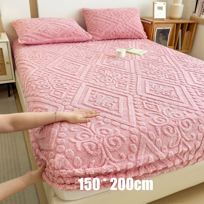 🧸 50% RABATT! 🛏️ 360°-Rundum-Spannbettlaken aus Plüsch-Strick – dehnbar & kuschelig weich für jede Matratze