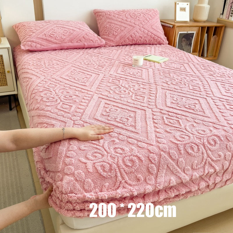 🧸 50% RABATT! 🛏️ 360°-Rundum-Spannbettlaken aus Plüsch-Strick – dehnbar & kuschelig weich für jede Matratze