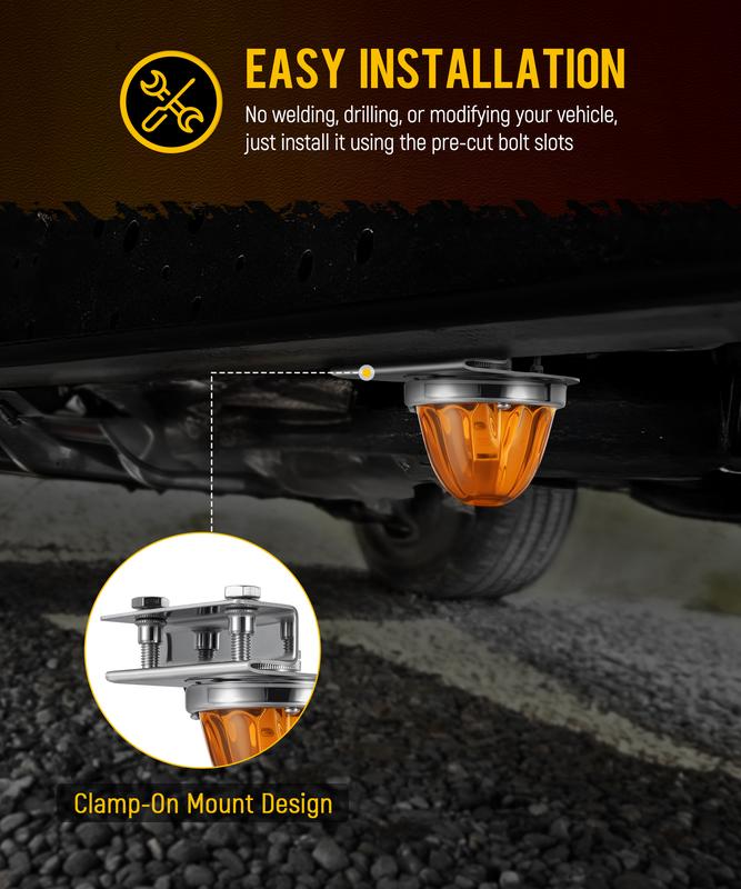 🚚 50% RABATT! 💡 2er-Set 304 Edelstahl L-Winkel LED-Halterungen – für Wassermelonen-Lichter, rostfrei & universal