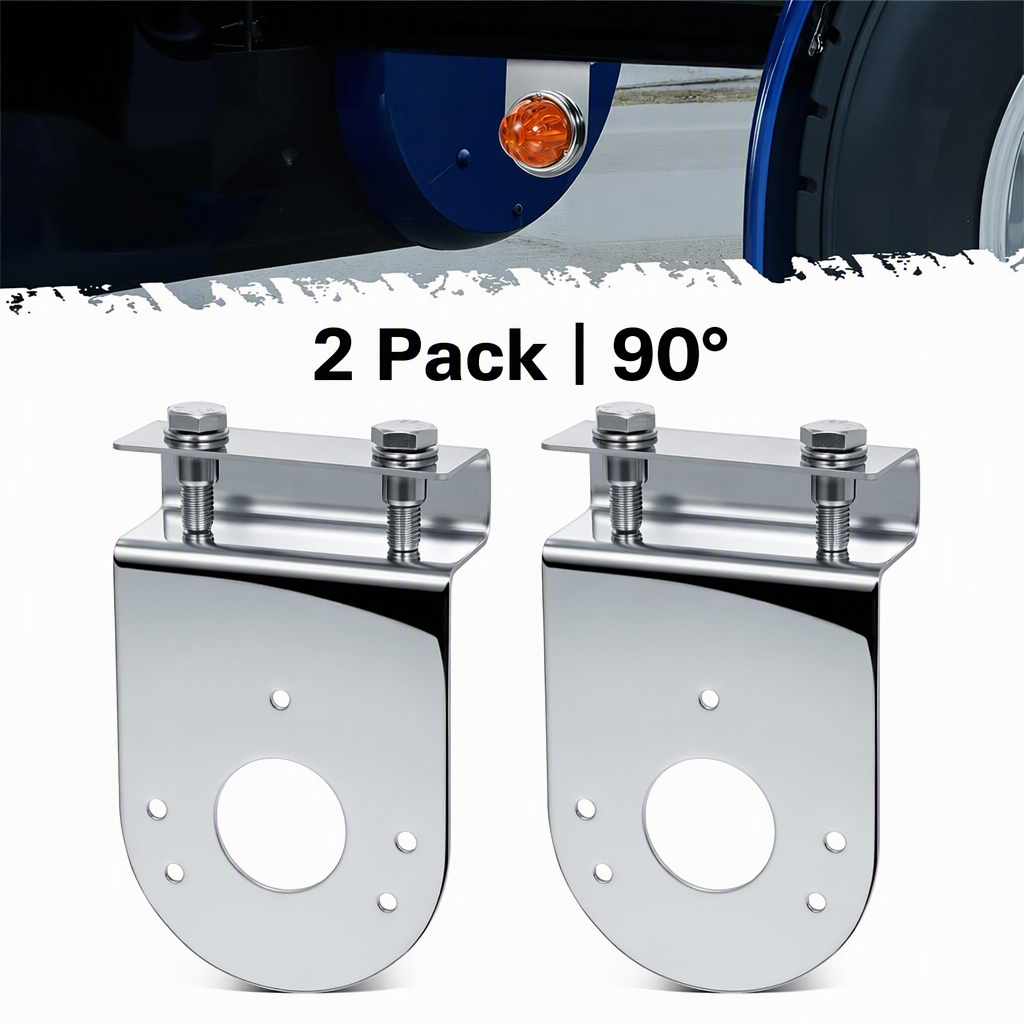 🚚 50% RABATT! 💡 2er-Set 304 Edelstahl L-Winkel LED-Halterungen – für Wassermelonen-Lichter, rostfrei & universal