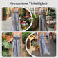 👗💙 Geometrischer Jumpsuit mit Halter-Ausschnitt & Seitenschlitz!