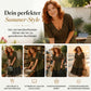 📢Mid-Season Sale: −50% nur für kurze Zeit⏰Bohemian gestuftes Maxikleid mit Leopardenmuster